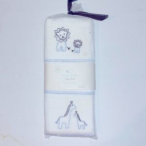 Pottery Barn kids burp cloths